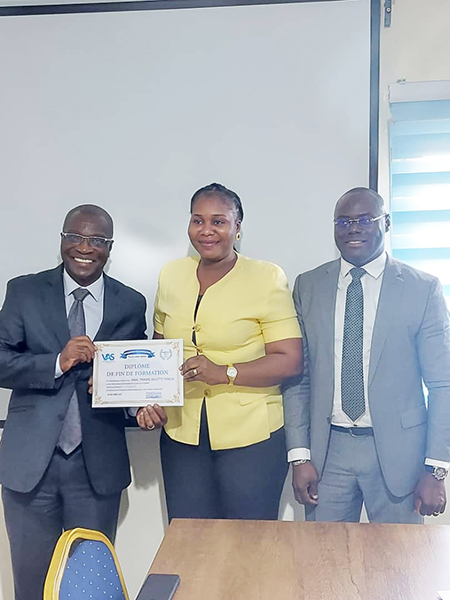 Formation sur le management d'équipe pour SA (SOGEB) de Guinée